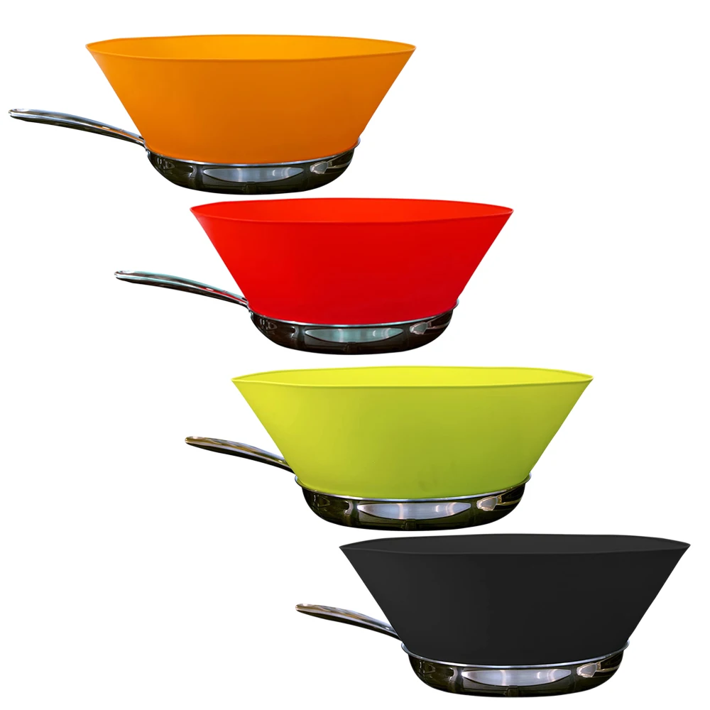 Силиконовая Защитная перегородка для жарки, защита от брызг масла, для кастрюль, приготовления пищи