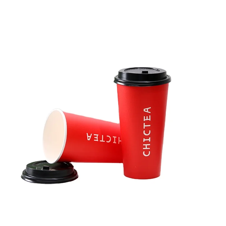 Mz Disposable Water Beverage Coffee To go Paper Cup Printed Single Wall PE Coated Paper Cups Custom Logo