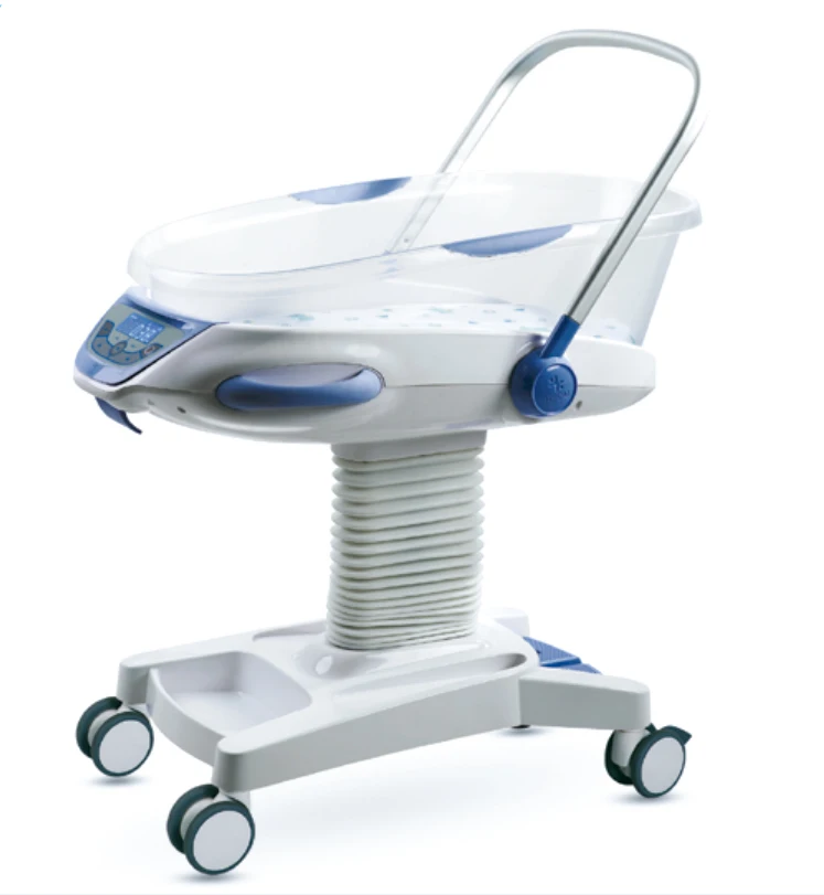 YFY088L Hospital ABS Obstetric Crib With Weighing System Baby Trolley