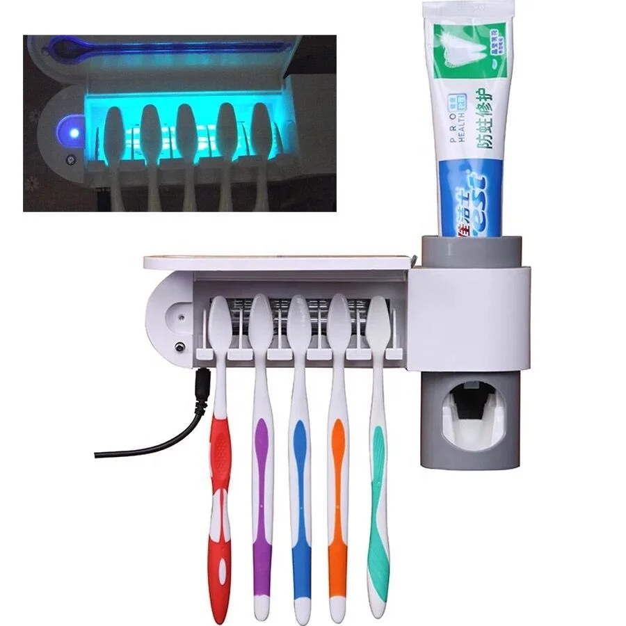 
 УФ стерилизатор с автоматическим дозатором зубной пасты   (62428370947)