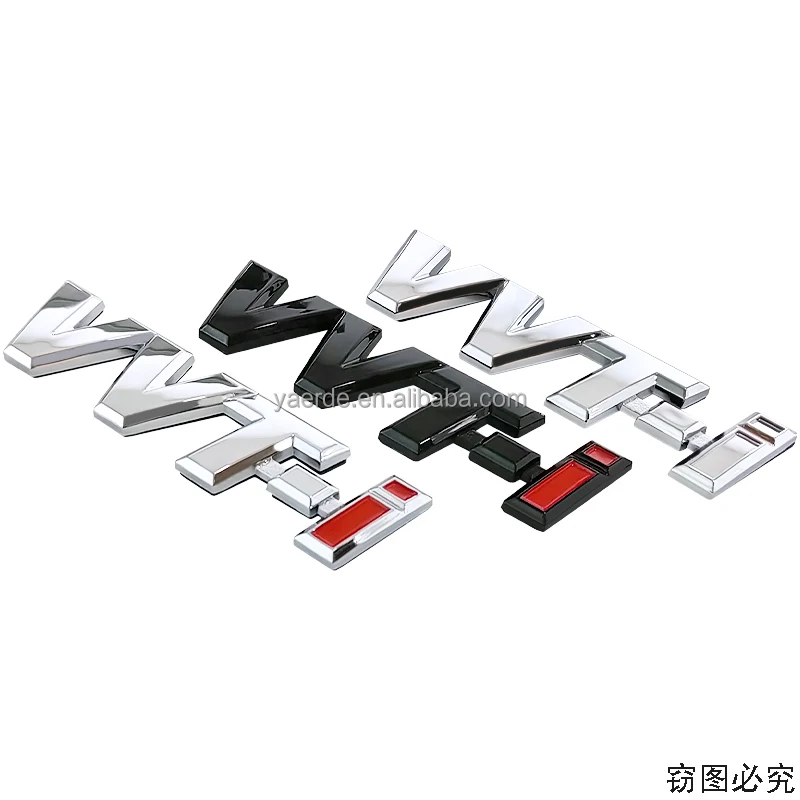 For Toyota Corolla Vios VVTI car logo wholesale emblems famous car logos and funny Custom Made Car Emblems