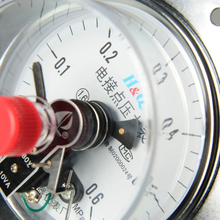 Factory Direct Sale Stainless Steel  water pressure gauge