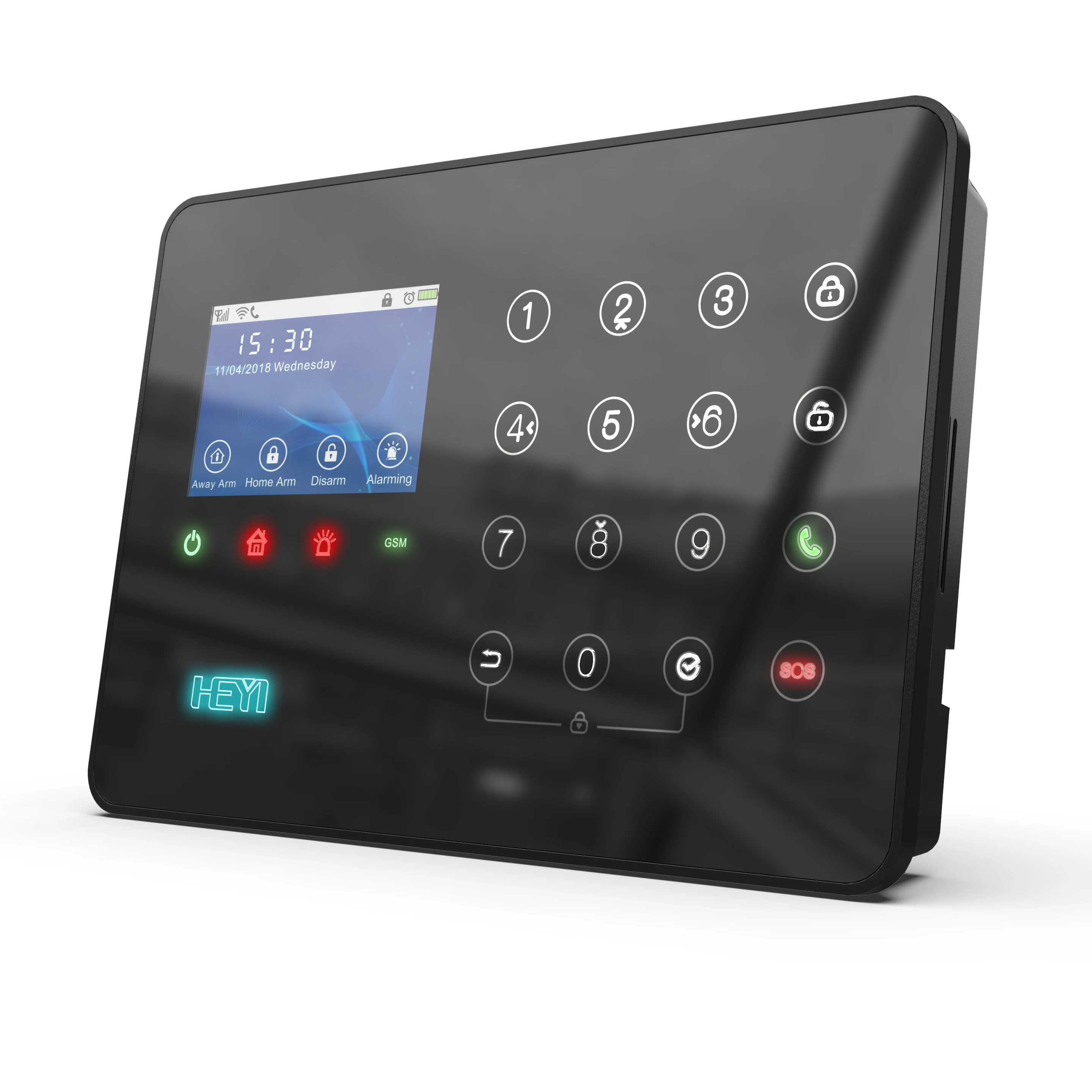 Best price SMS gsm WIFI PIR alarm system motion alarm WITH infrared detector