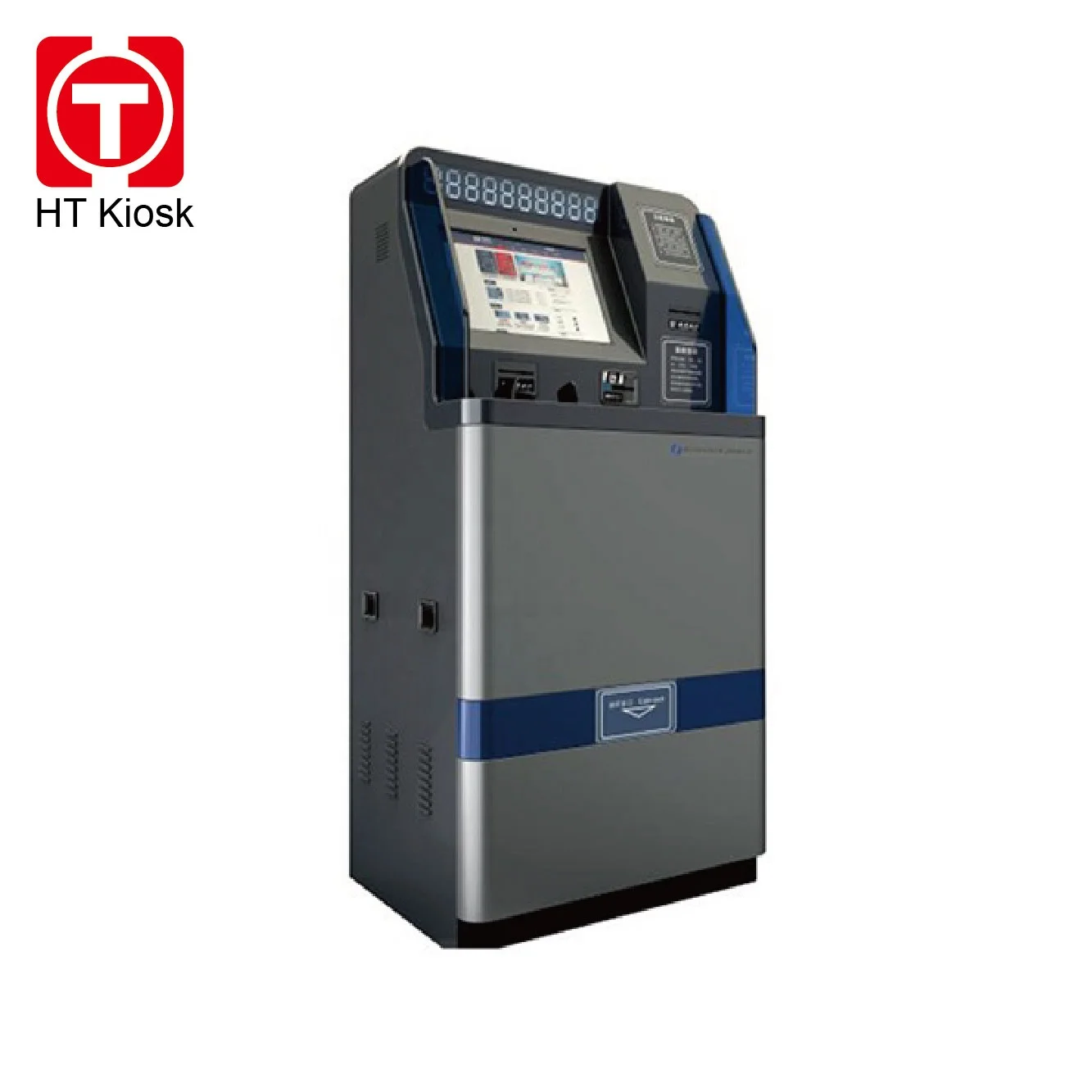 Автобусная станция киоск для самообслуживания и обслуживания билетов покупка перезарядка автобусных карт с приемником наличных POS-терминалом на выбор