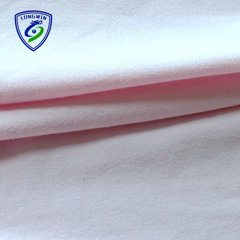 High quality manufacturers knitted 4 way stretch spandex fabric cotton jersey fabric