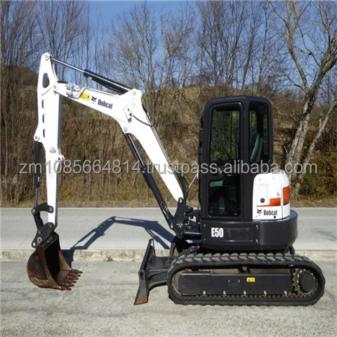used BOBCAT E50 mini excavator 5 ton small excavator second hand Bobcat E50 E45 Crawler Excavator for sale