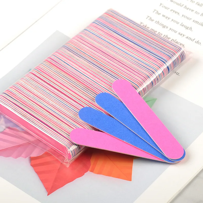 Professional Portable Double Sides Available Disposable Finger Mini Nail File