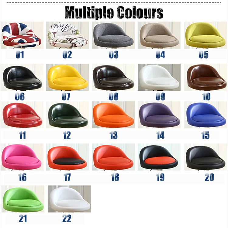 Modern Luxury Restaurant Dining Swivel High Chair Sets Velvet Chairs Bar Stools for Kitchen