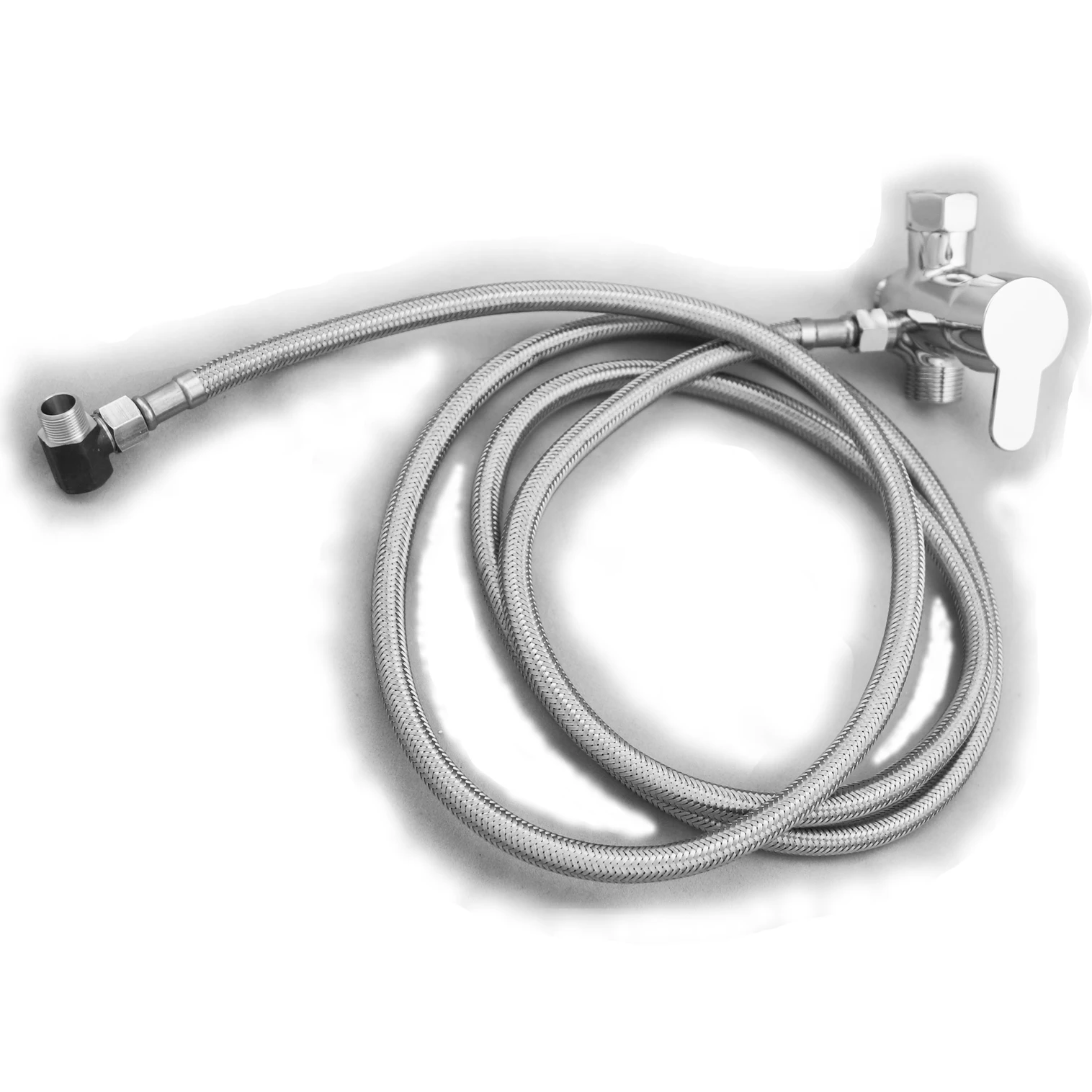 Адаптер тройника смесителя для горячей и холодной воды унитаза резьба 7/8 15/16-14UN