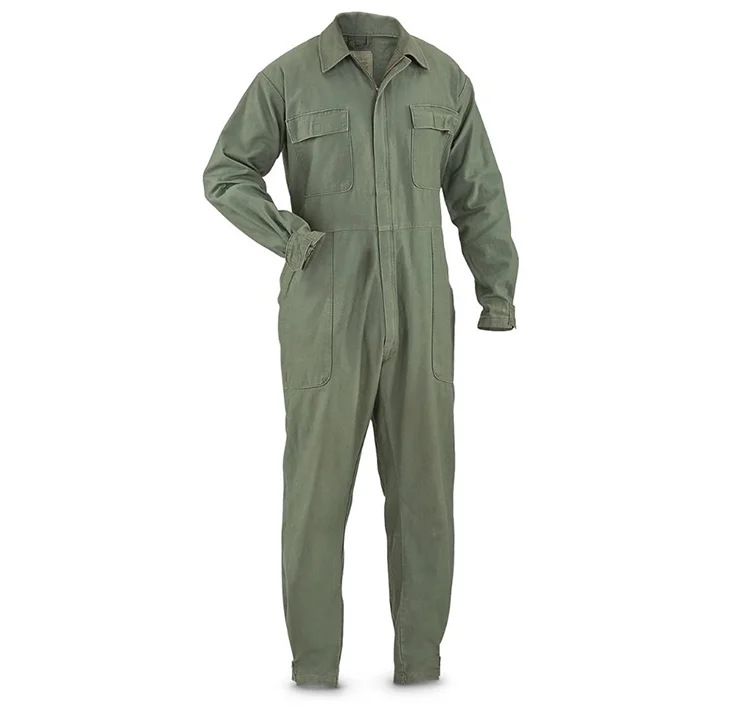 Army Green Military  Uniforms Coverall Working Uniform