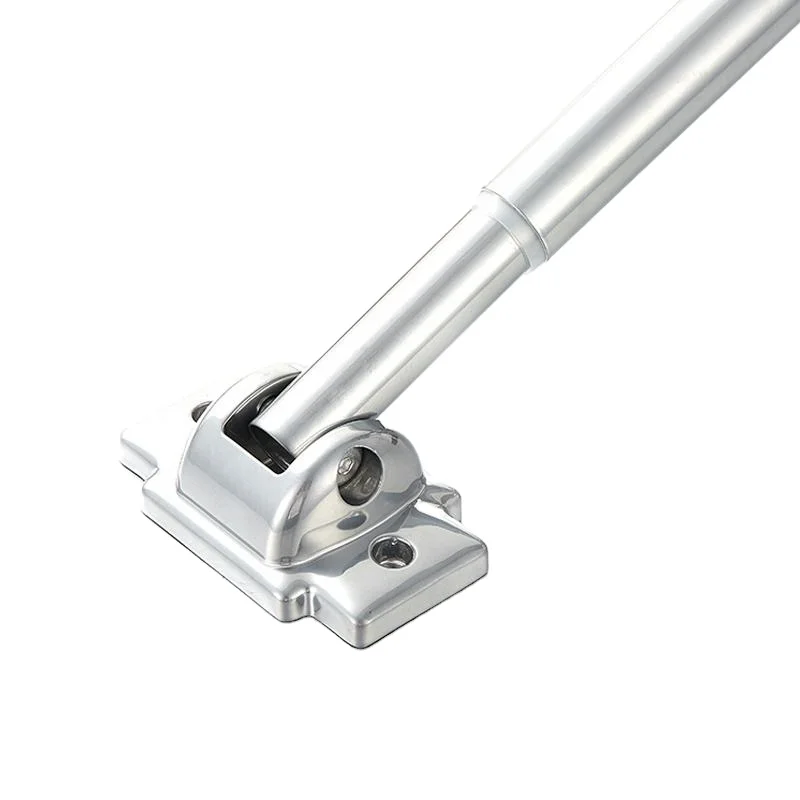 Professional Customization Bendable Curved Shower Rod Aluminum Metal Shower Curtain Pole Suitable For Bathroom