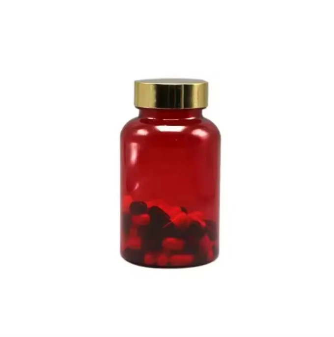 Pharmaceutical Pill Capsule Bottle 250Ml Pet Plastic Solid Medical Bottle
