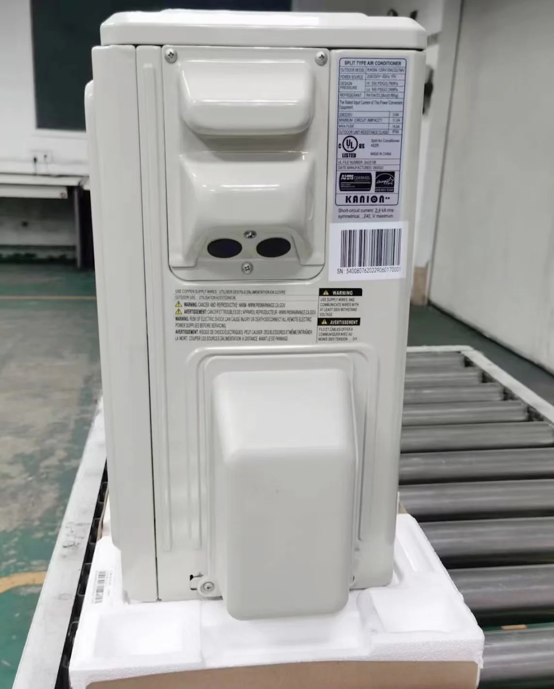 Premium Series 50Hz Wall Split Type Air Conditioner Cooling only 9000BTU (1hp) GMCC compressor, 220-240V/50hz ac outdoor unit