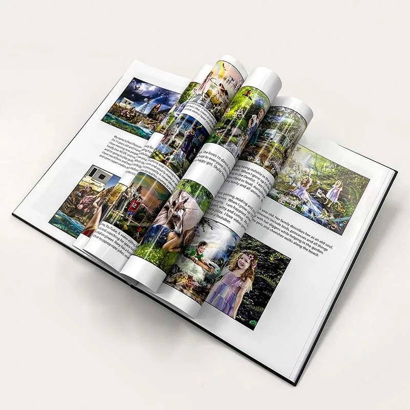 Cheap quality wholesale color design offset hardcover booklet book brochure custom catalogue catalog print service