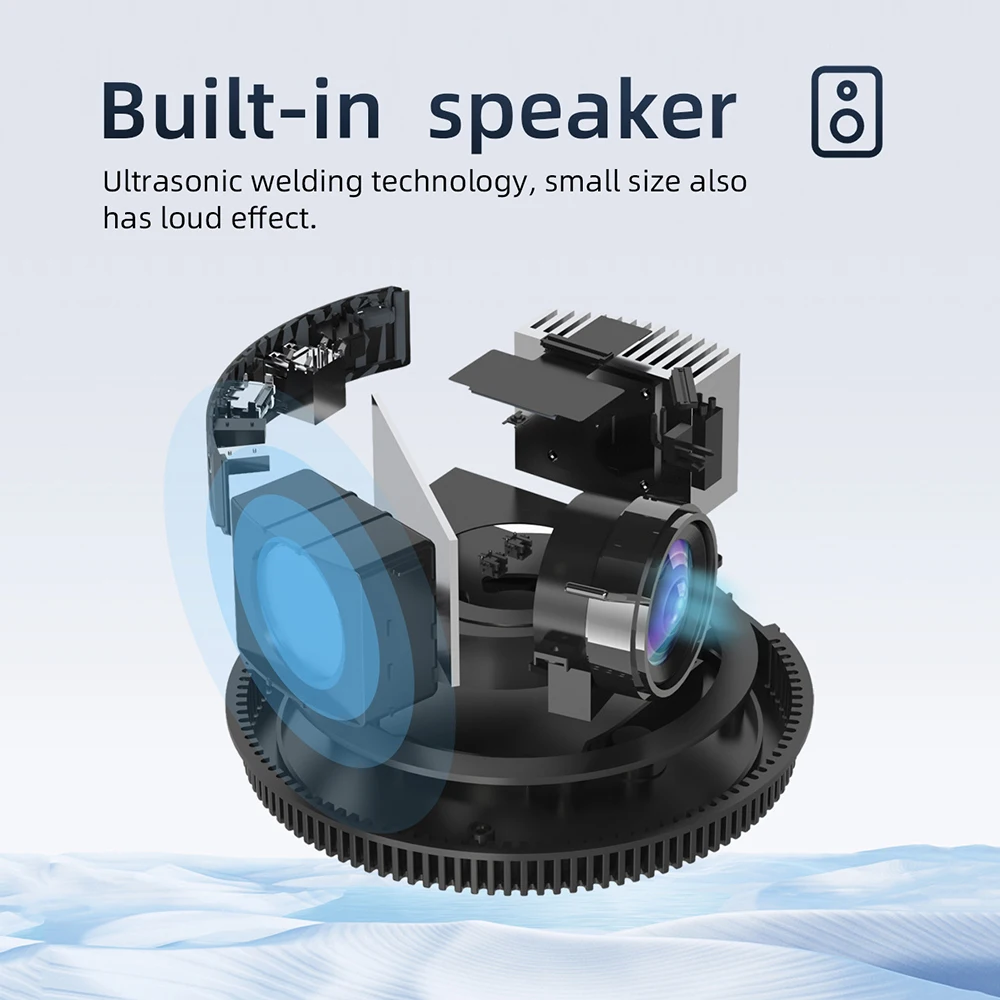 Topleo 1080p Smart Projector Portable Lcd Wireless Screen Mirroring Video Multimedia art infocus mini led home projector