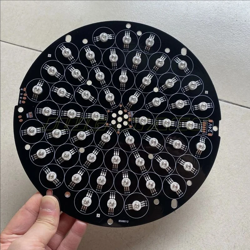 2pcs/lot - 54x3w RGB LED Light Panels (194mm194mm) - Led Par Light Special Accessories (24V)