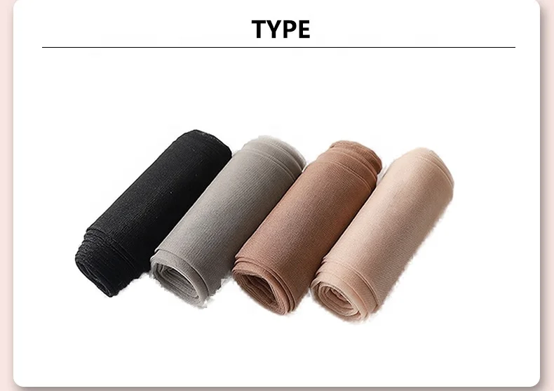 LH OEM Transparent Fashion Summer Gradient Color Pantyhose Women Sexy Silk Stockings