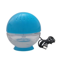 Hot Sale USB Mini Exquisite Energy Saving Wood Grain Air Purifier OEM Air Cleaner For Household And Office