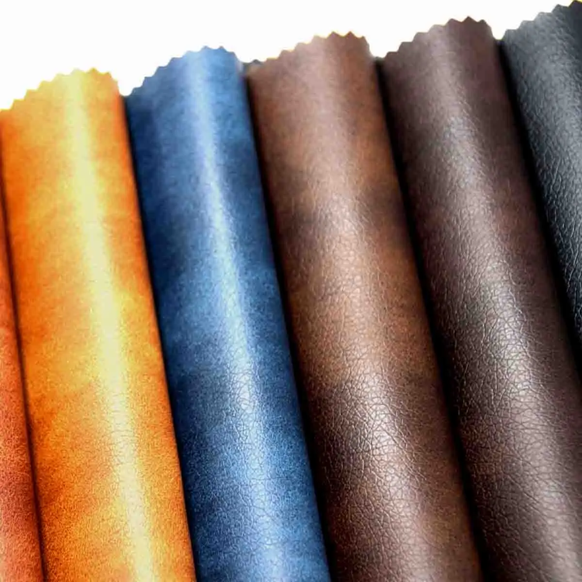 recycled suede cow leather pu saffiano leather Faux Rexine Leather For Sofa Cover