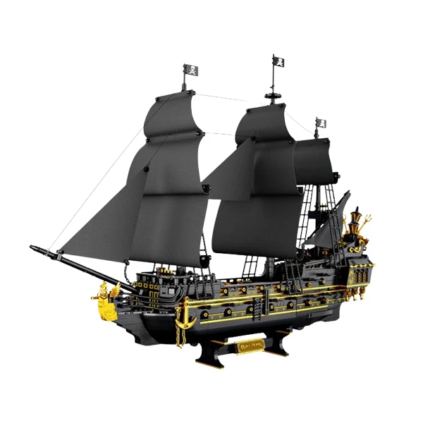 liangjun FC 6010 2076PCS Movie Series Black Pearl Building Building Blocks Puzzle Toy