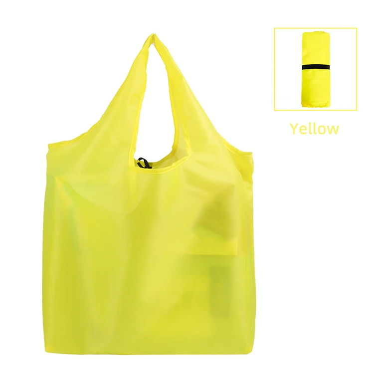Wholesale Reusable Luxury Polyester Foldable Shopping Bag