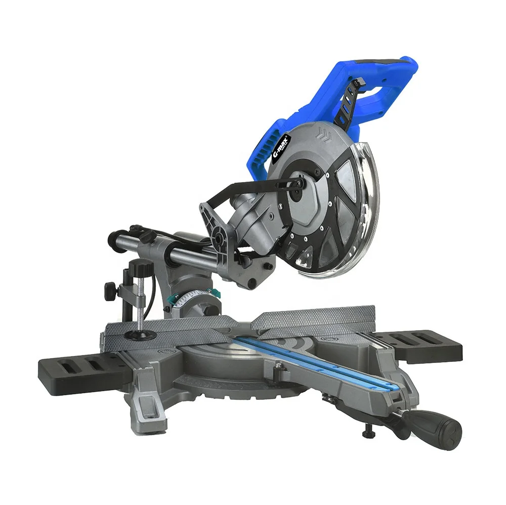 G-max Bench Tools 1500W 210mm Sliding Compound Miter Saw Machine