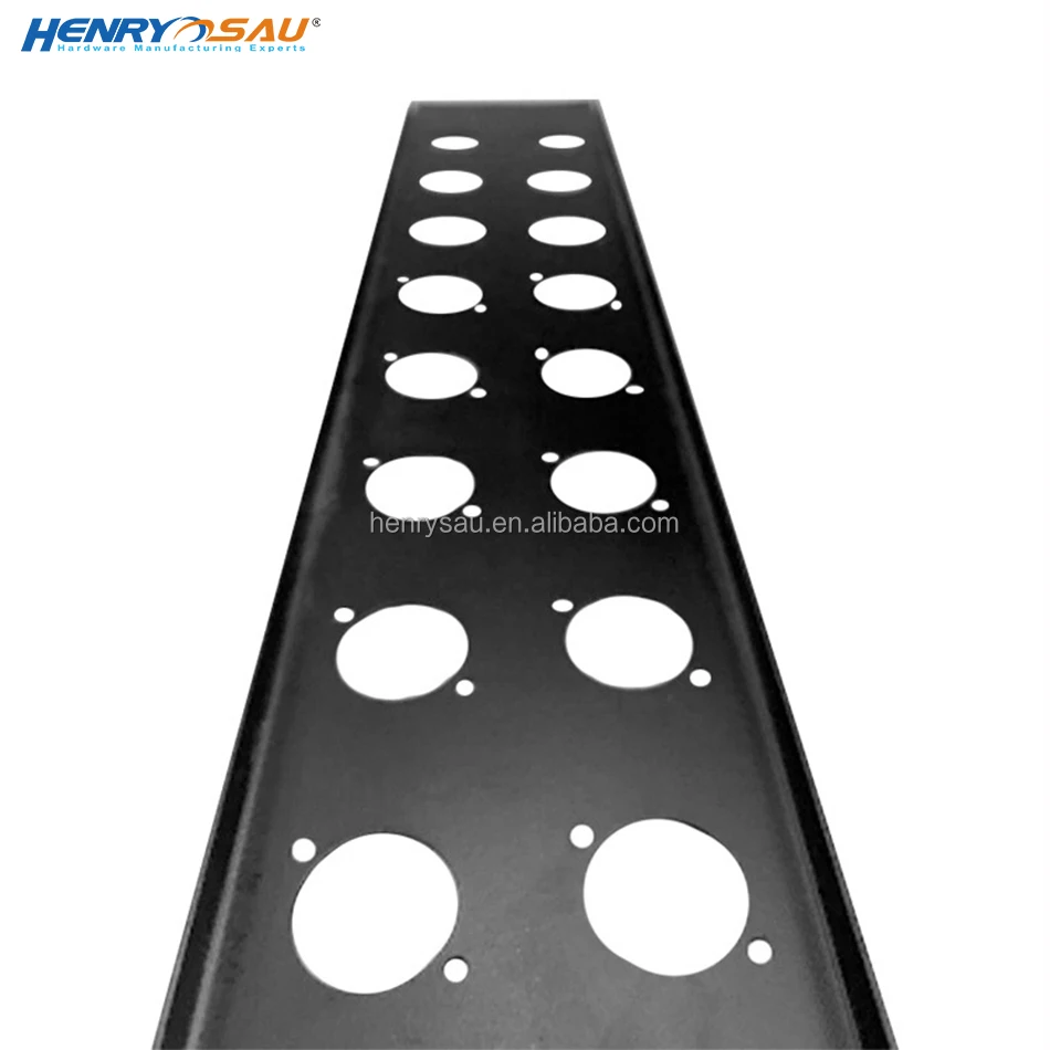 audio amplifier chassis panel Rack Mount 2U Patch Panel with 24 holes 19 inch rack cabinet metal part