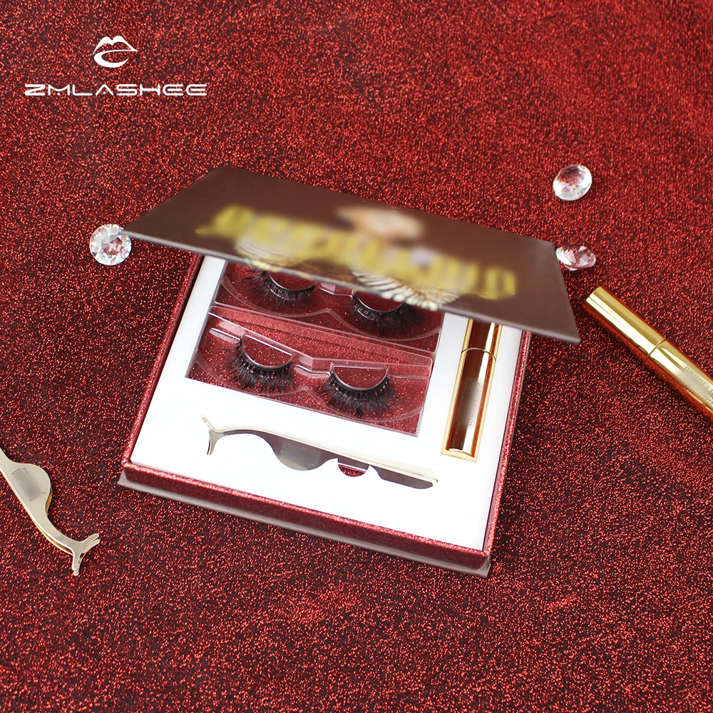 3d 100% Real Mink False Eyelashes Natural Mink Fur Eye Lashes Black Hot Sale Siberian Mink Lashes Private Label