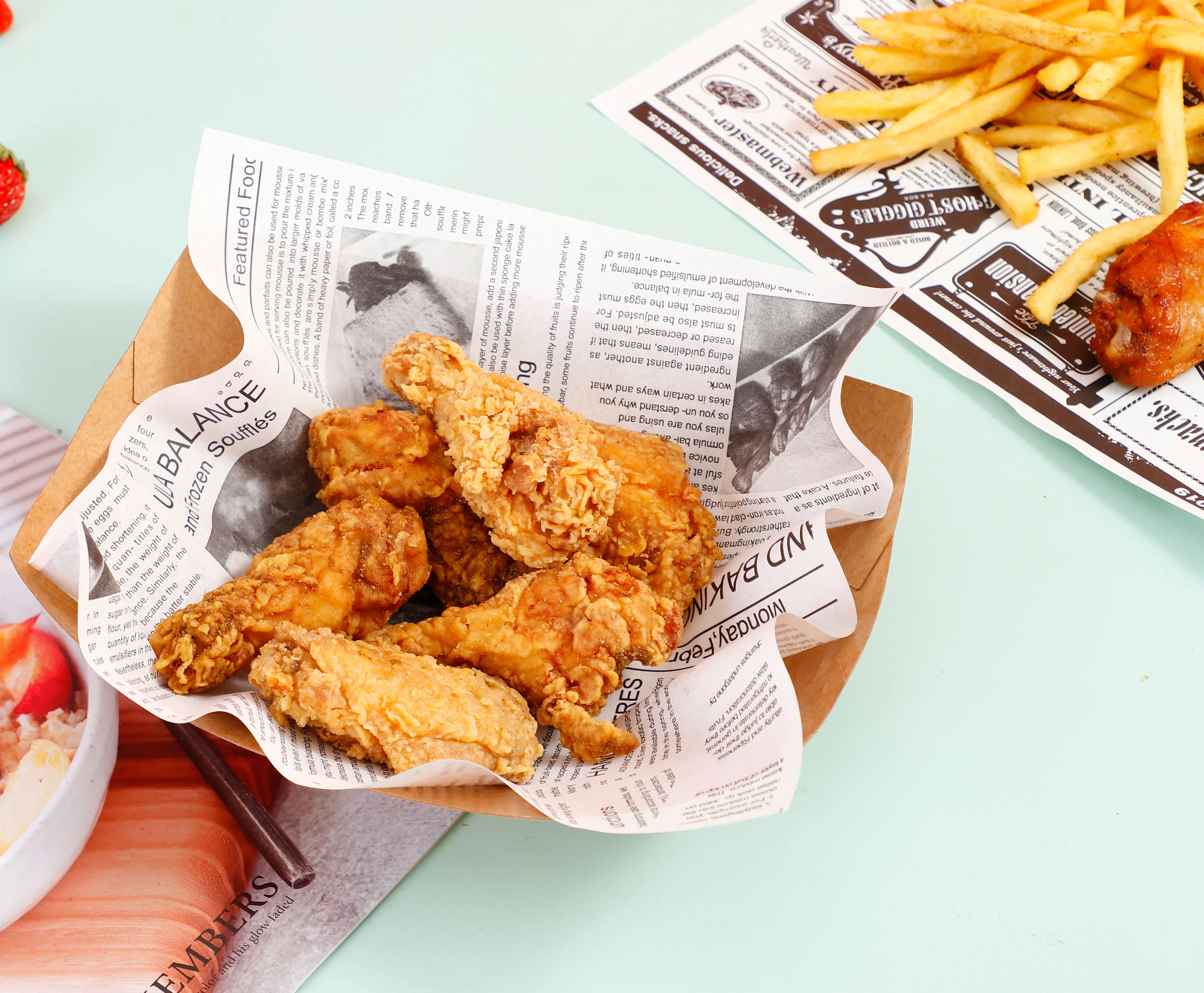 Wholesale Factory Price Good Quality Durable Sandwich Packaging Pastry Cookie Takeaway Wax Paper Food Wrapping