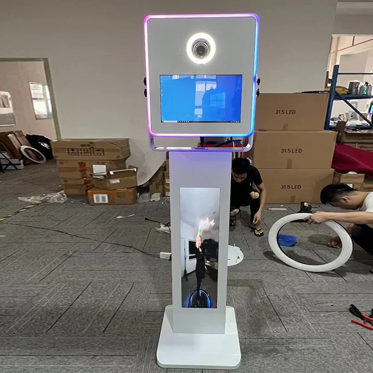 Machine Photo Booth Mirror Touch Screen Selfie Photo Booth Dslr Camera Photo Booth For Party