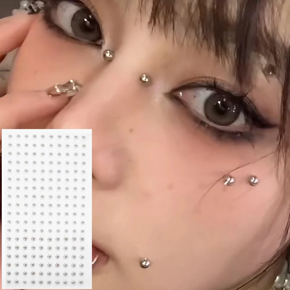 Tattoo Stickers Face Jewelry Crystal Diamond DIY Eyes Face Body Rhinestones Waterproof Makeup Art Party Decoration