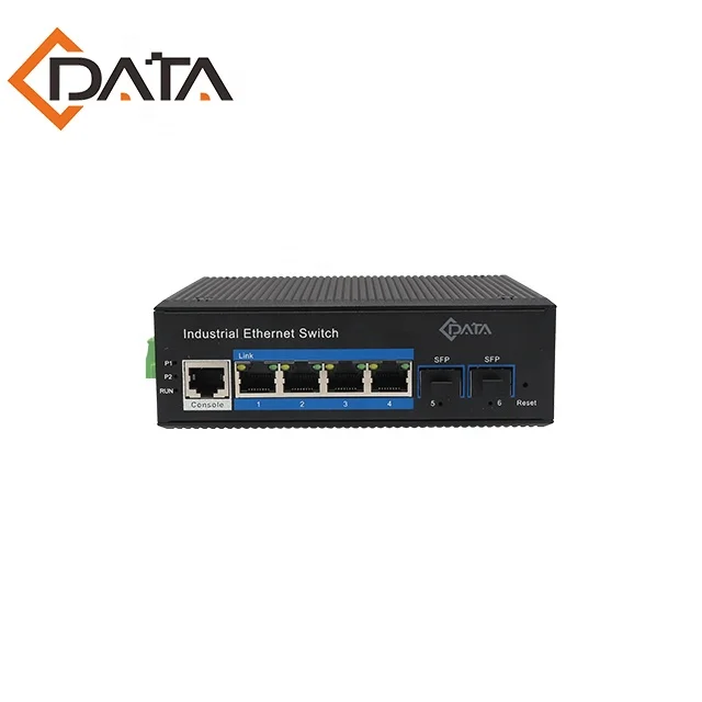 Промышленный Ethernet-коммутатор 4GE + 2SFP