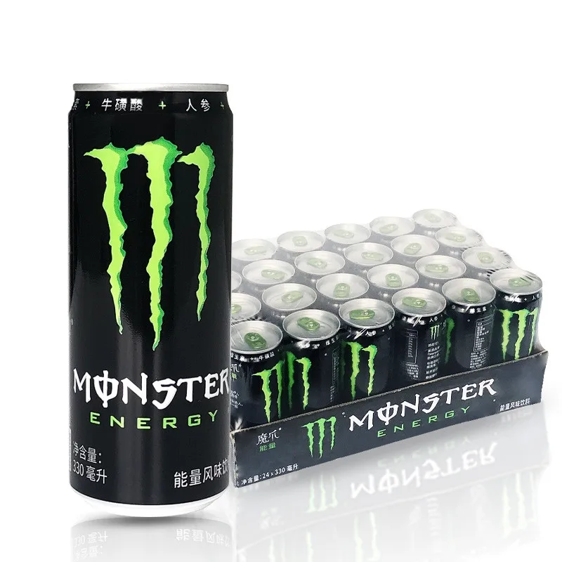 china factory Wholesale Energy soft Drink Cans Healthy  Beverage Carbonated Monster Drinks