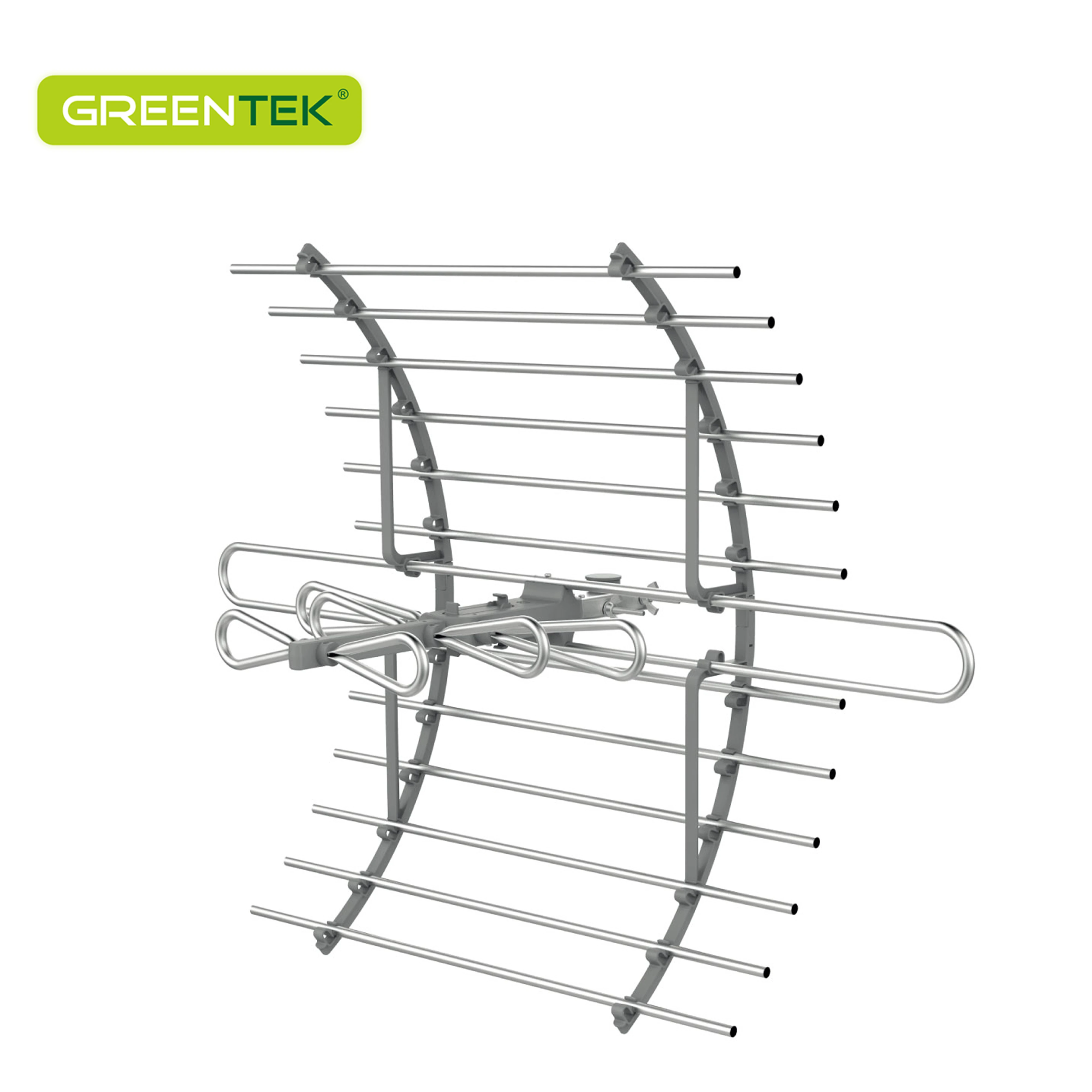 
GREENTEK High Quality Custom Wholesale Digital DIY Design Weather Resistant Outdoor TV Antenna 