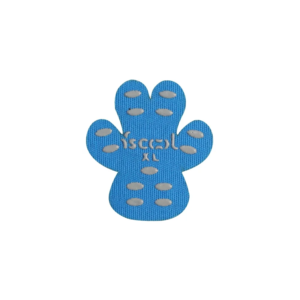Manufacturer Custom Silicone Anti-slip Dirt Pet Paw Protector Foot Stickers Paw For Dogs