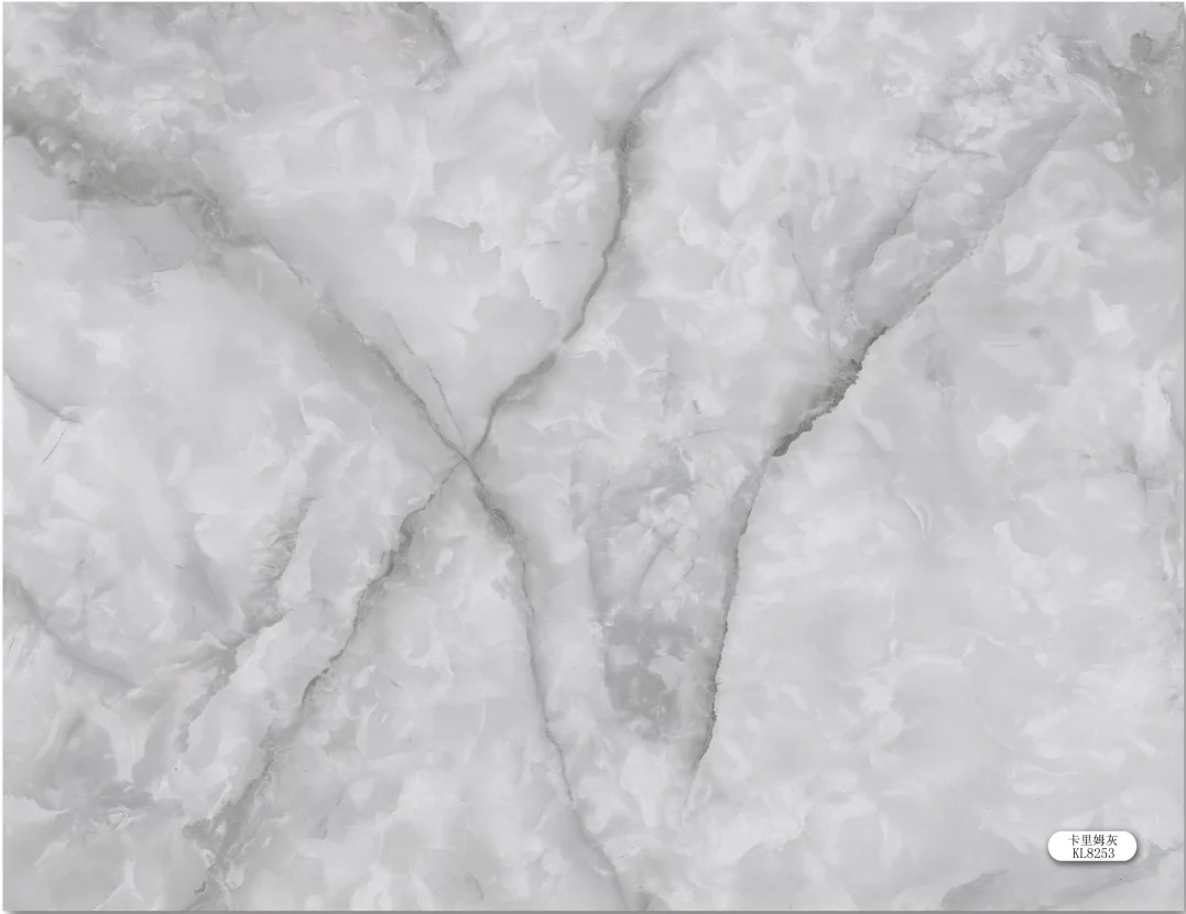 hot sale pvc marble sheet faux marble wall panels high glossy uv board wpc wall panel