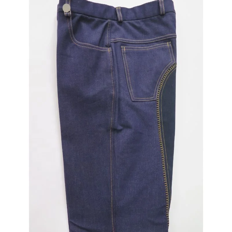 Designer Denim Contrast Clarion Full Seat Ladies Horse Riding Breeches