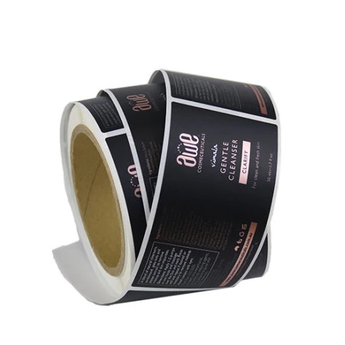 China Manufacturer Glossy Private Wine Label Roll Custom Design High Quality Printing Wine Bottle Label Sticker For Bottles