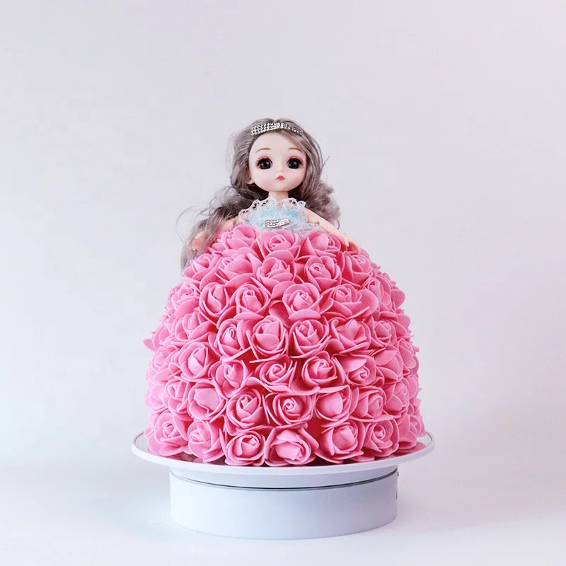 Personality Doll Rose Princess Series Bubble Flower Doll Wholesale Christmas Gift PE European and American New Home Decoration
