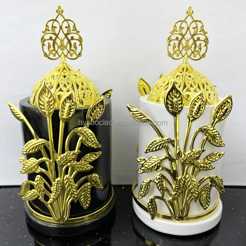 Arabic Resin Incense Burner Muslim Aromatherapy Furnace Home Zen Censer Burner Holder Decoration Crafts Christmas Gift