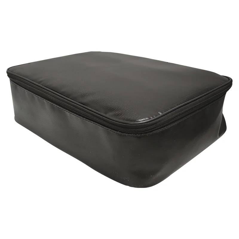 New 100% Fireproof Safe Documents Bag Waterproof Money Office House warming Safety File Bag With Zipper Closure