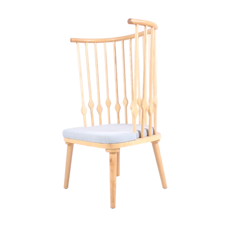 
Nordic Style Simple Modern Fabric Wood Windsor Sofa 