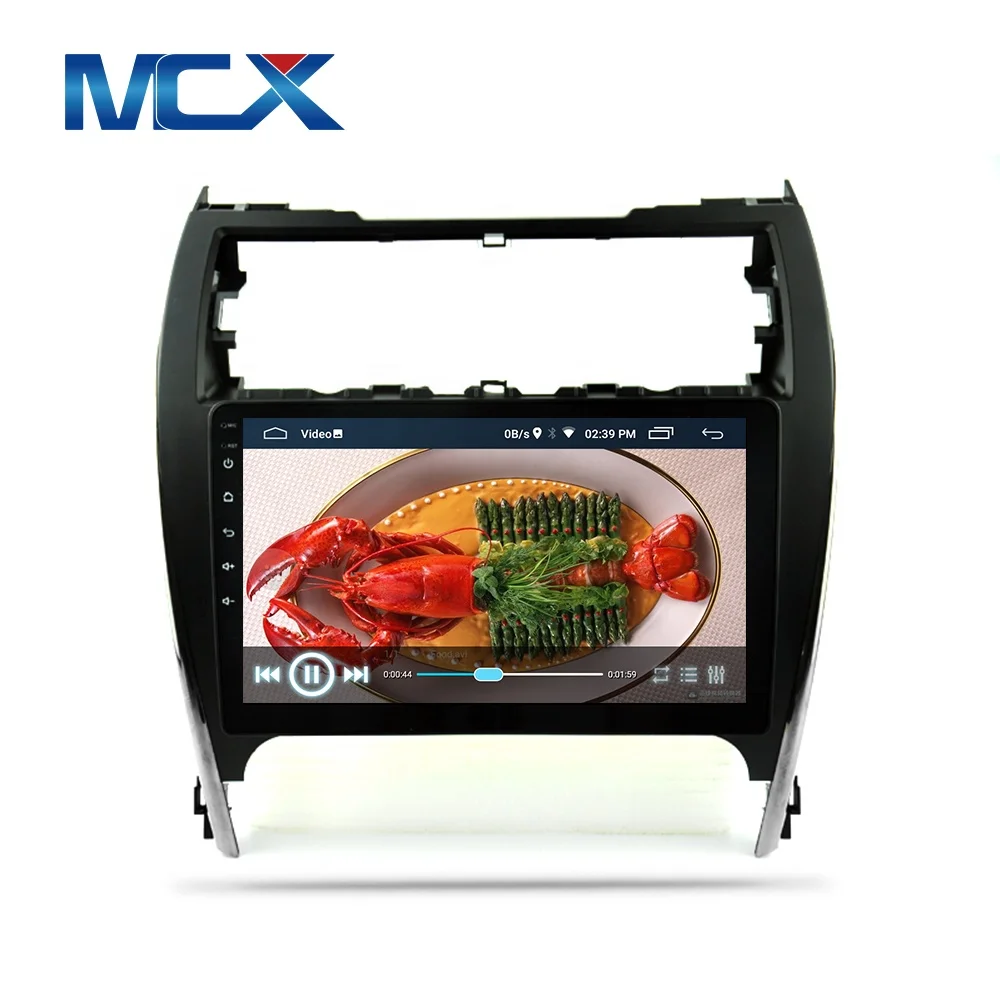 MCX GPS Navigation Android 10.0 radio Touch Screen HD Head Unit Car Audio Video Player For Toyota Camry 2012 Support wifi