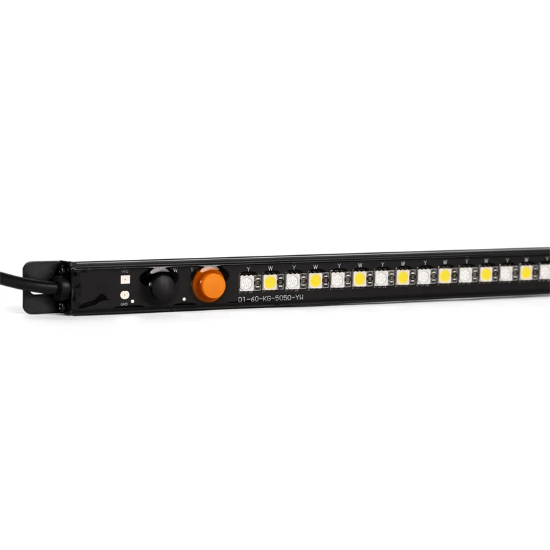 1Pcs Orange Smooth Light Magnetic Portable Camping Strip Led Light Bar