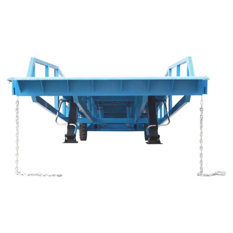 2023 Qiyun  Hot Sale Adjustable Lifting Height Loading and Unloading Movable Loading Yard Ramp