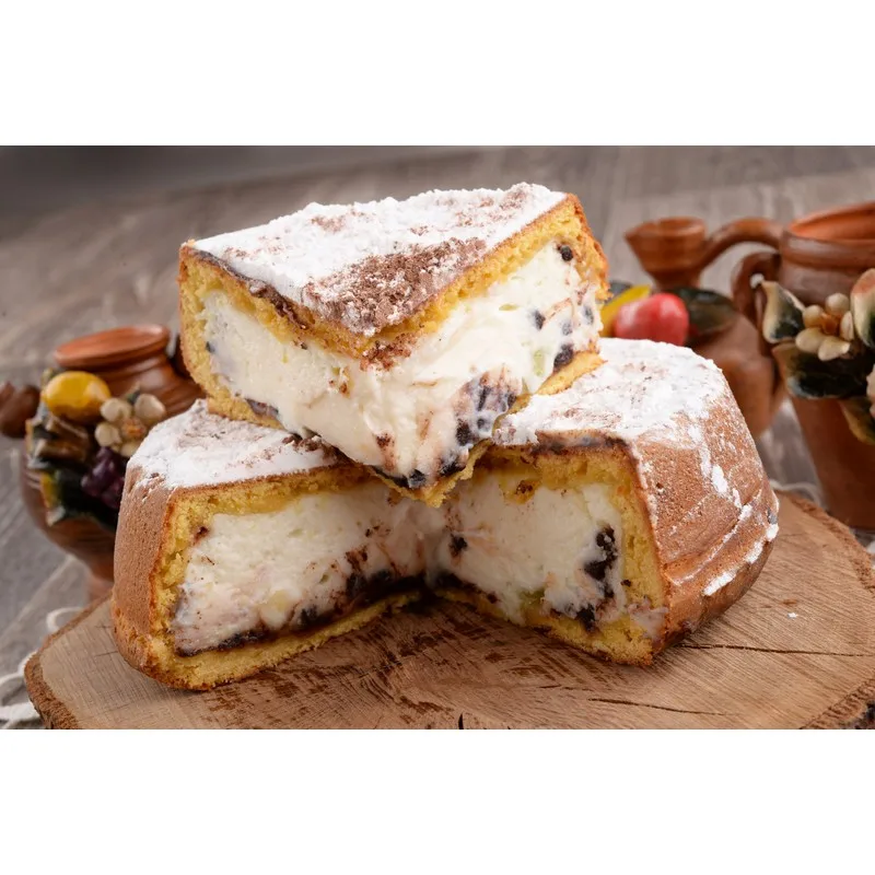 Top Quality Sweet Sheep Ricotta cream frozen Italian flavored 6 kg 140xpallet Bucket for Export