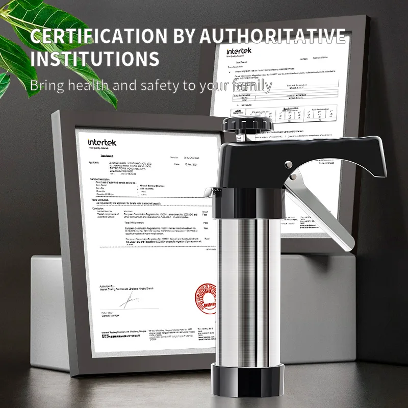 Home Stainless steel Cookies Press Cutter machine Cake decorating gun baking tools cookie mold maker With 13 mould pieces