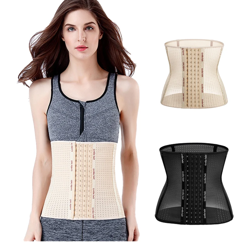 
Net gauze abdomen belt postpartum thin cross elastic waist belt breathable sports fitness corset waist trainer 
