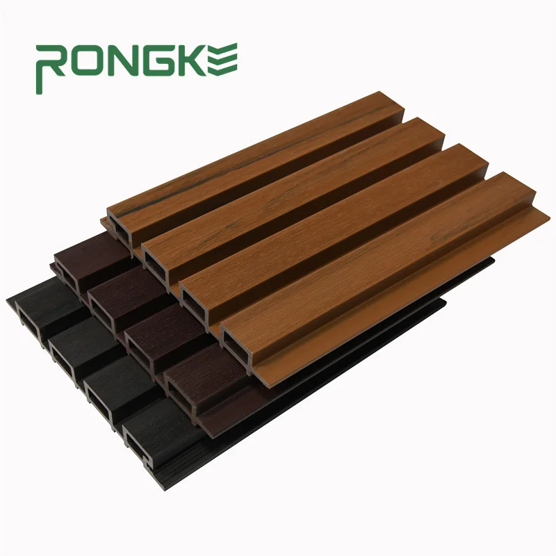 Decorative outdoor wpc wall cladding exterior louver panel ceiling