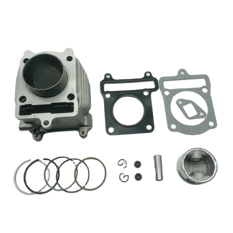Motorcycle engine parts scooter Cylinder Kit Gasket  Head Piston Ring  Block For yamaha ZY125 4CW